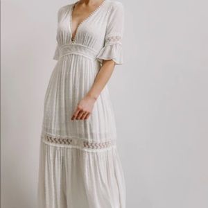 White Maternity Dress